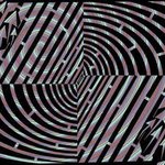 Maze of Tunnel Illusion Abstract By Yanito Freminoshi