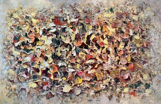 Paul Ygartua: 'fallen leaves', 2021 Acrylic Painting, Abstract. Abstract art painted with acrylics on canvas by Paul Ygartua...