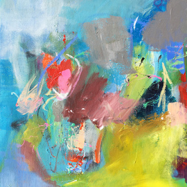 Jinsheng You: 'joy of life 1251', 2023 Acrylic Painting, Abstract. Artist Description: I d like to express my emotion with vibrant colors and unique brush. This is an originalabstract oil painting on canvas, it is one- of- kind, i have got it done recently.PLEASE KEEP THAT IN MIND: ALL MY PAINTINGS VIEWED IN PERSON MORE BEAUTIFUL THAN THE ...