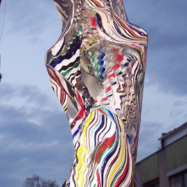 Yucel Donmez: 'The Women', 2006 Other Sculpture, Representational. Artist Description:  Acrylic on zinc sculpture ...