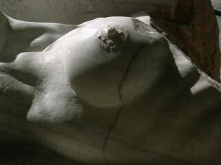 Zamin Sangtarash: 'detail of The dying mermaid', 2009 Stone Sculpture, Figurative.  marble sculpture ...
