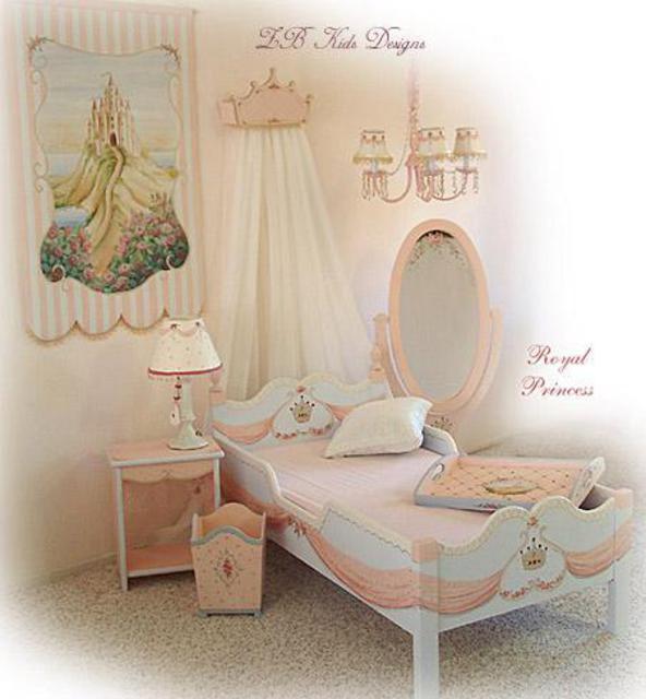Artist Marsha Bowers. 'Royal Princess  Room' Artwork Image, Created in 2005, Original Paper. #art #artist